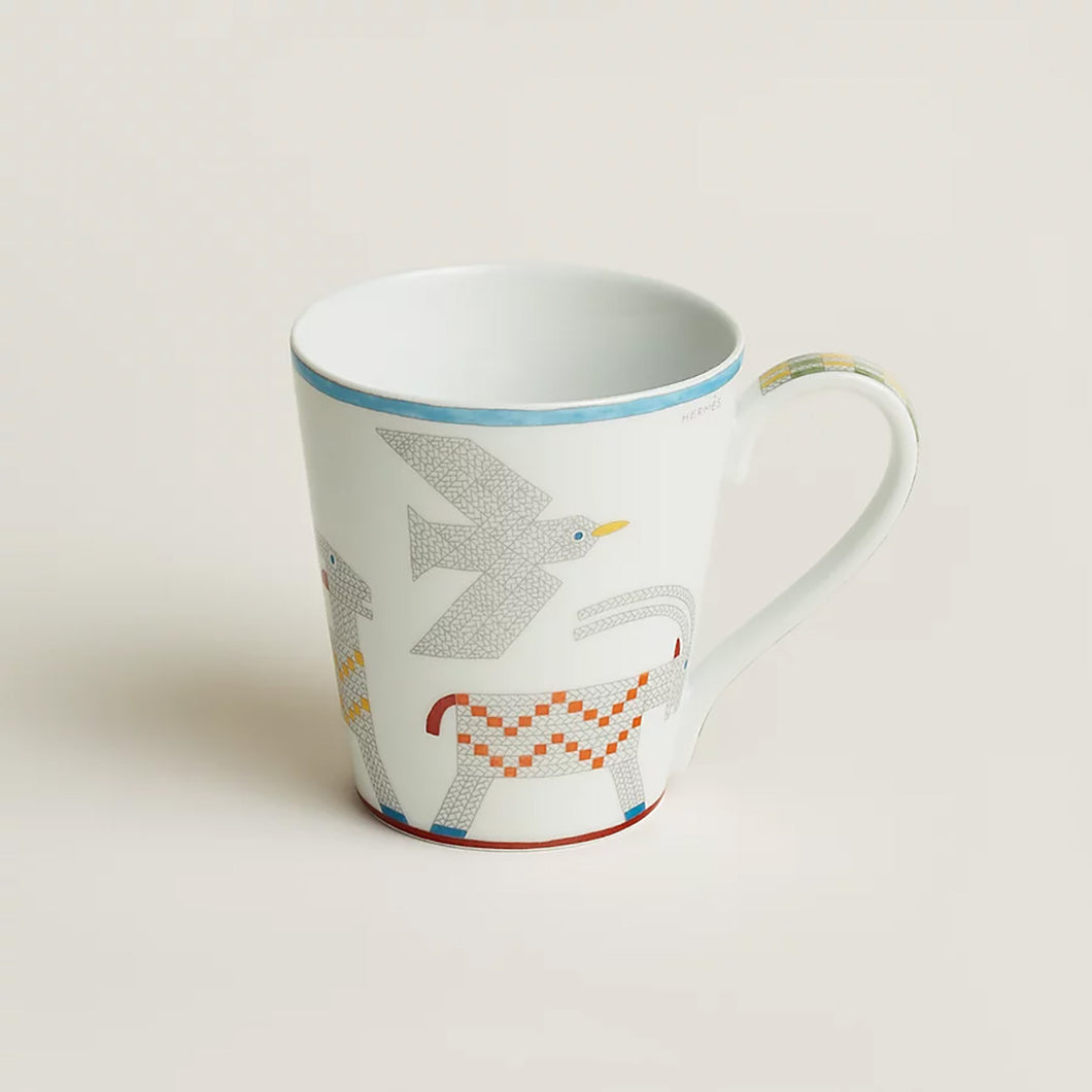 Mug 1N Chevres Animaux Nattes